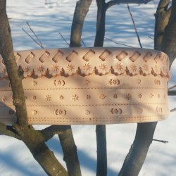 Dvojprackový opasok 10 cm široký